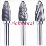 China DIN8032 standard rotary carbide burrs RBF1020 supplier