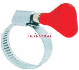 China Amercian hose clamps with plastic handle supplier