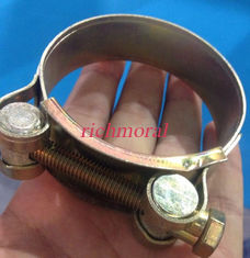 China T Clamp Structure and W1-W5 Material heavy duty hose clamps supplier