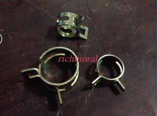 China Spring Clamp Structure and 200/300/400 stainless steel,Metal Material american hose clamp 8mm width supplier