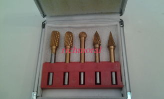 China nice set rotary carbide burrs used by electric pnuematic grinder supplier